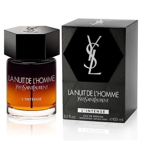 la nuit de l homme yves saint laurent l intense|la nuit de l'homme 60ml.